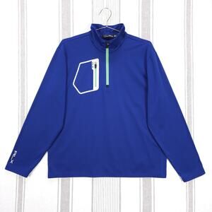 Ralph Lauren RLX Pullover Mens XL Quarter Zip Performance Golf‎ Athletic Shirt